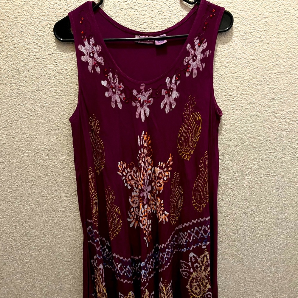 Boho Tank Top Dress